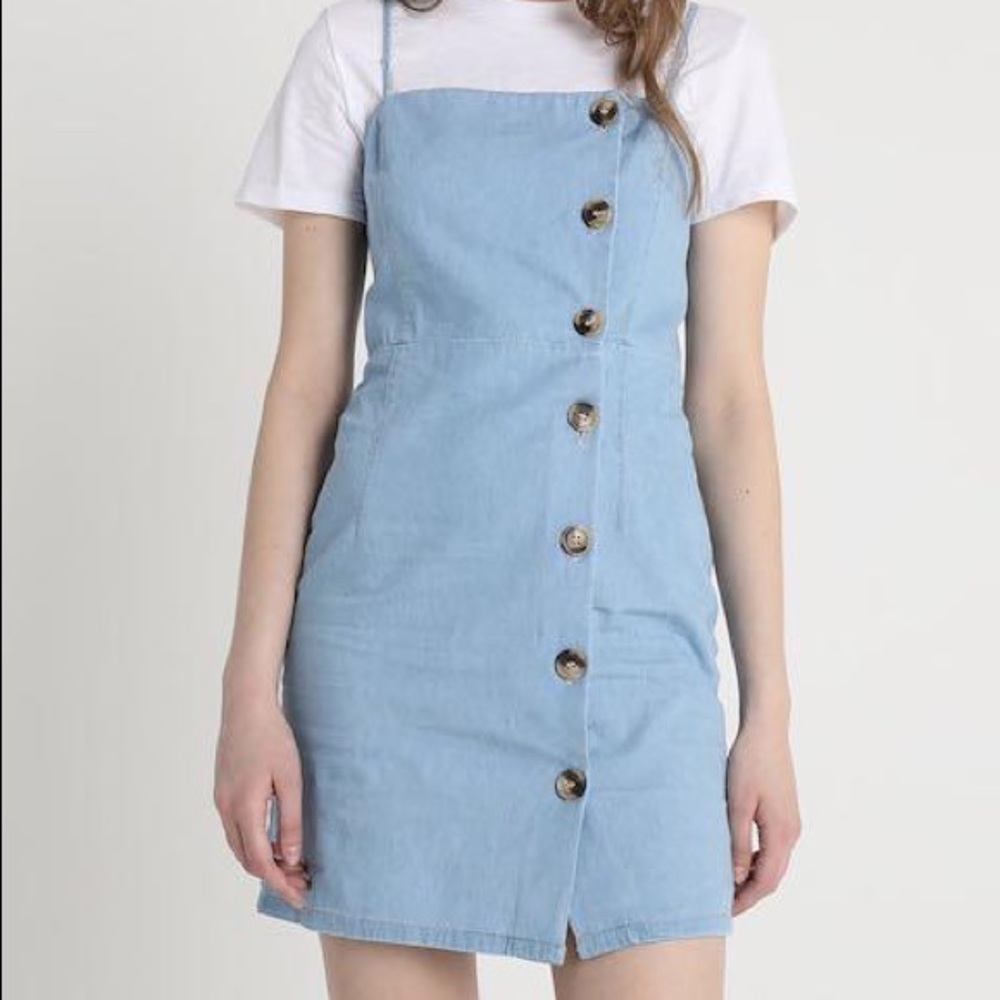 Topshop Denim Dress